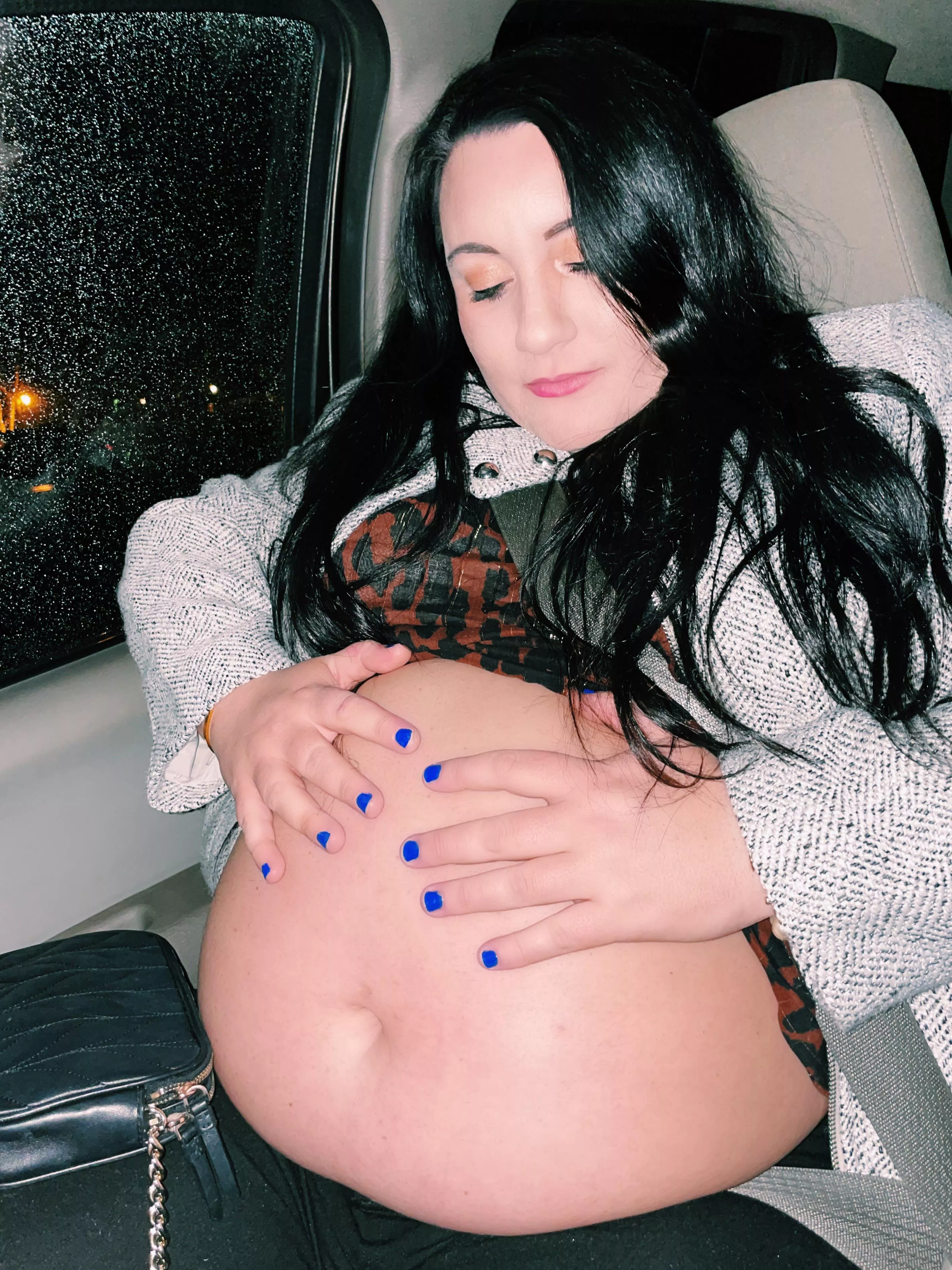 Forever waddling out of restaurants with a massive stuffed gut