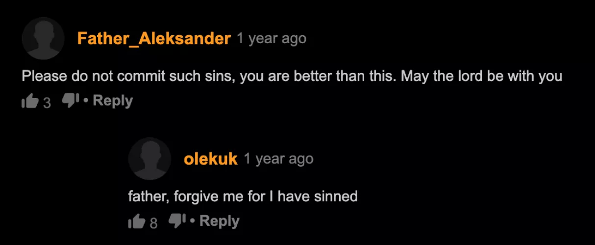 Forgive me father