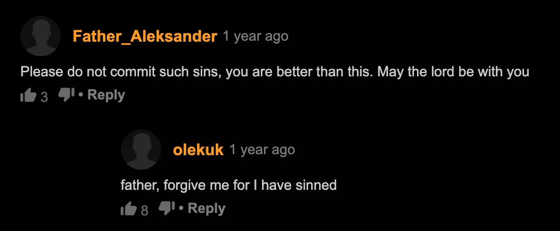 Forgive me father