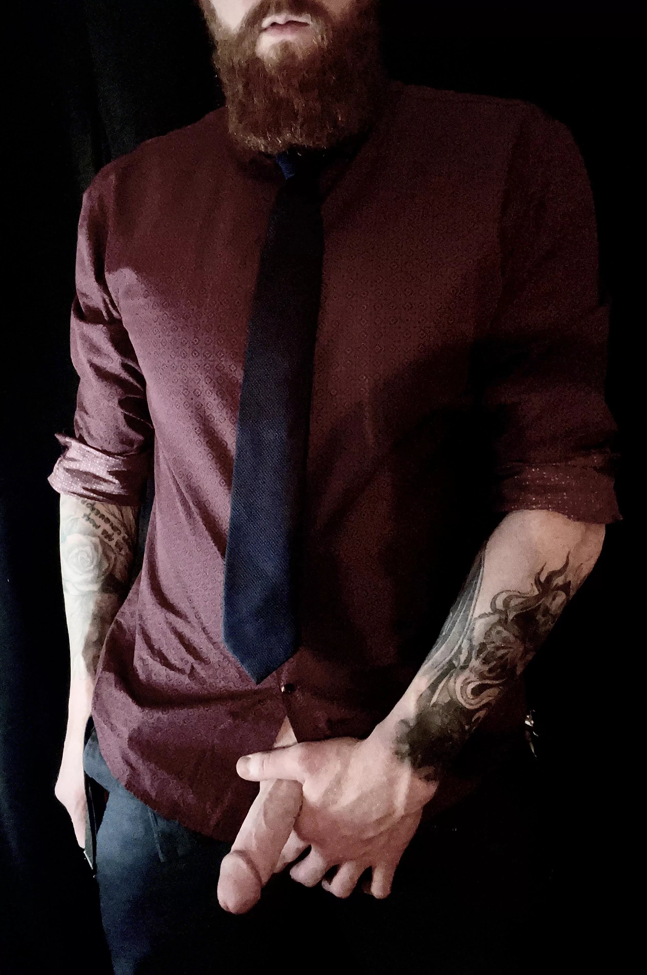 Forgot to button my pants