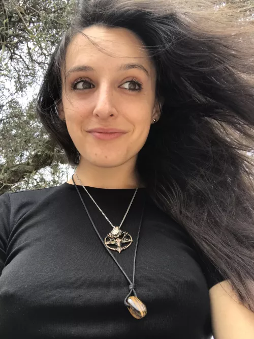 Forgot to wear a bra. Cured someone’s depression