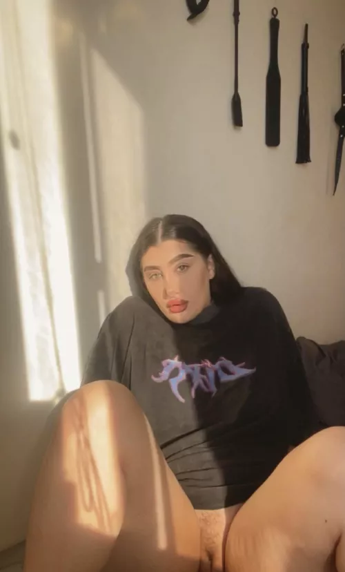 forgot to wear panties 🤭