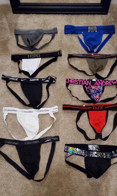 Found some more of my jocks, which ones should I show off?