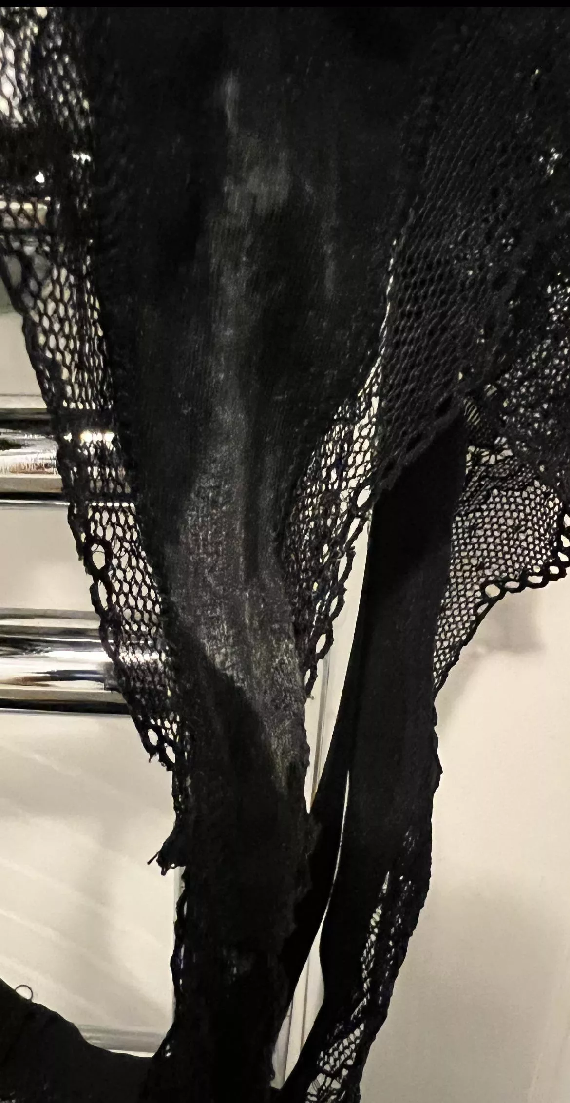 Found the wife’s panties like this 😊