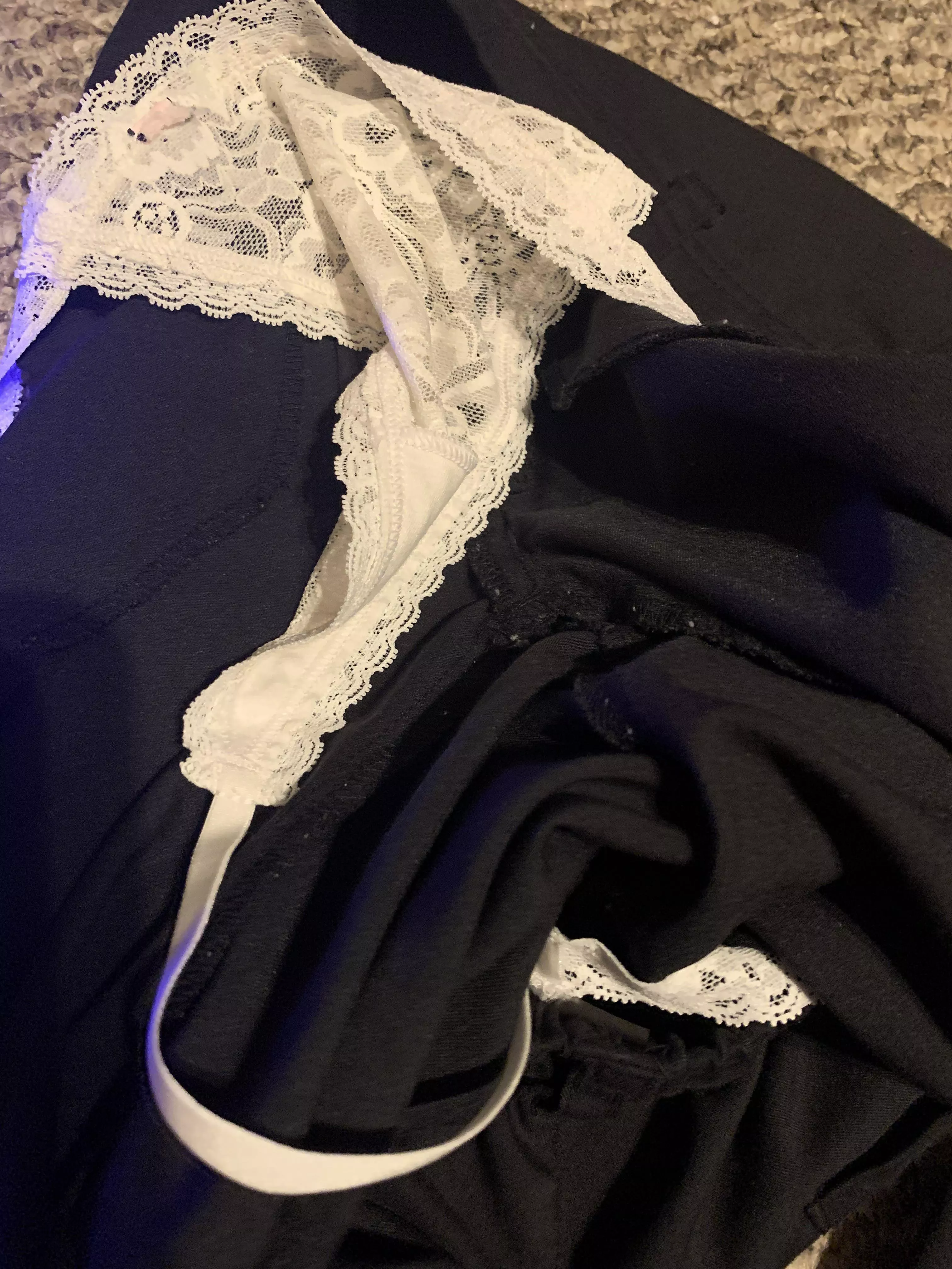 Found these inside my girlfriends work clothes (pms open)