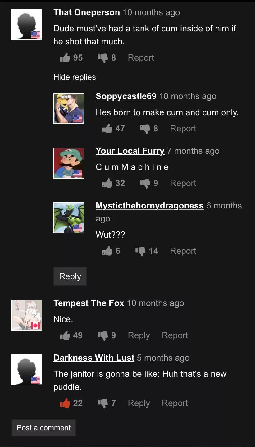 Found this on Xvideos(can’t find another place to put it)