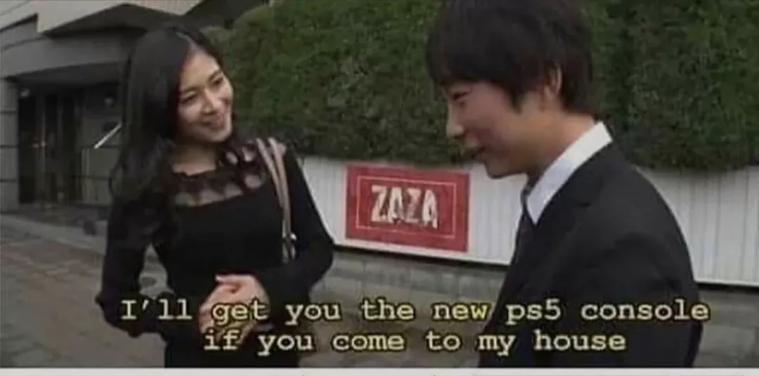 Found this photo on Instagram as a meme...is it a jav if yes than code please...