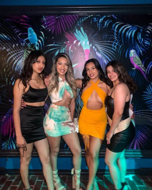 Four party girls, pick one