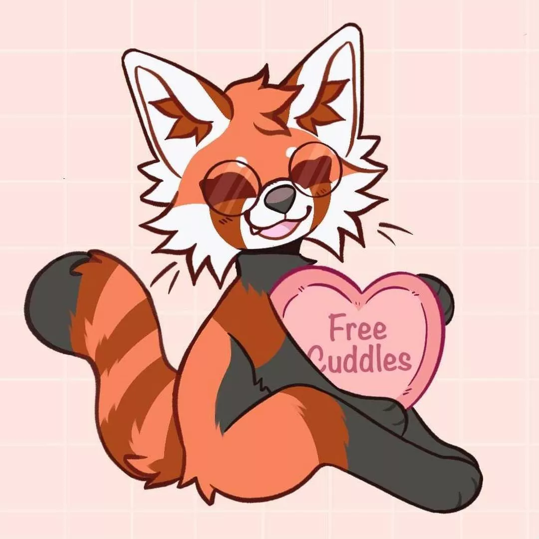 Free Cuddles (Art by @chaotic.brownie on IG)