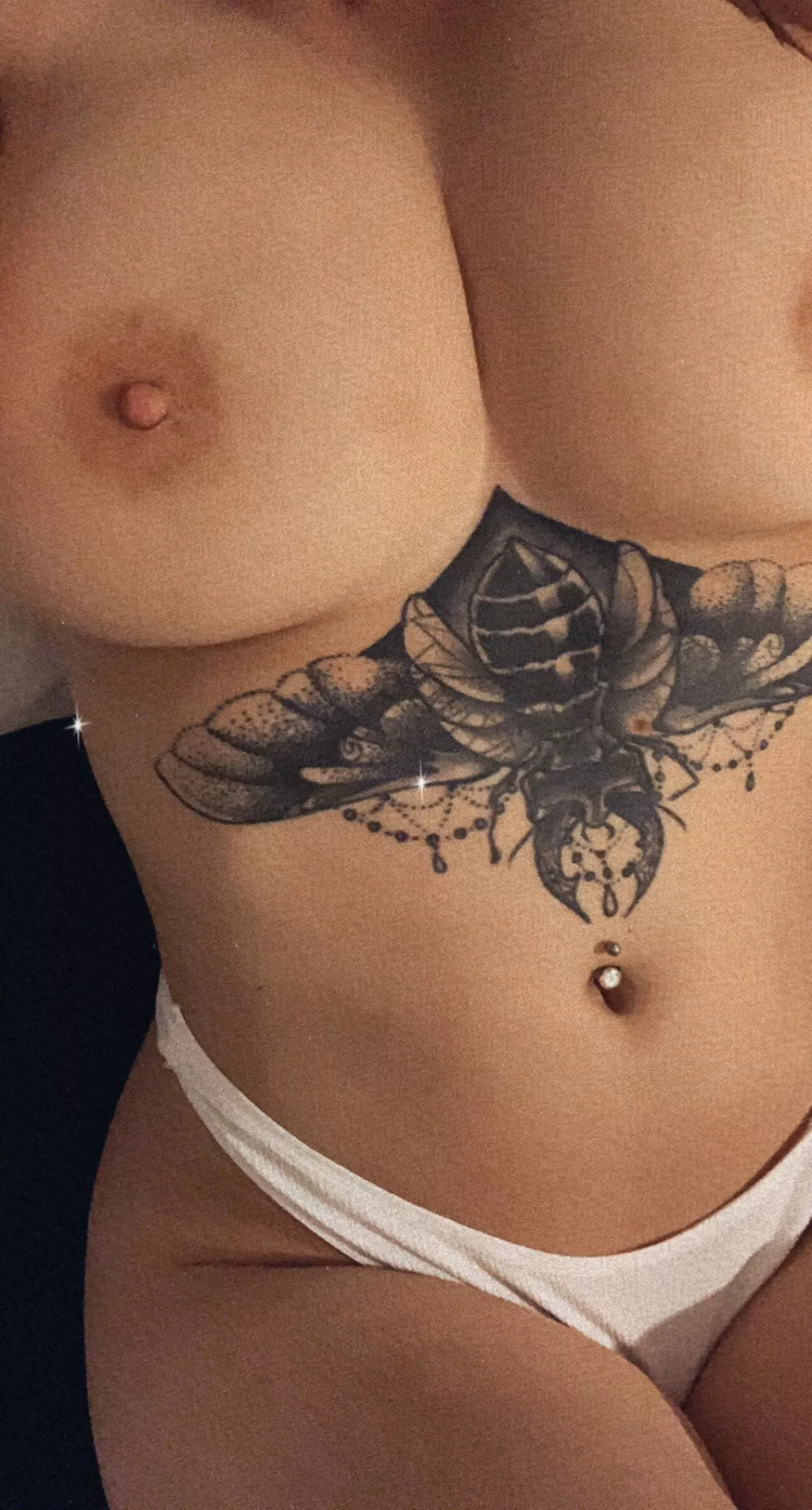 FREE TRIAL: would you cum on my belly or on my tits?