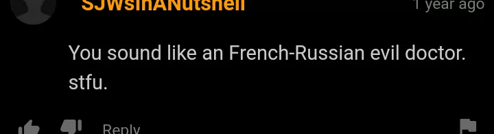 French-Russian evil doctor.