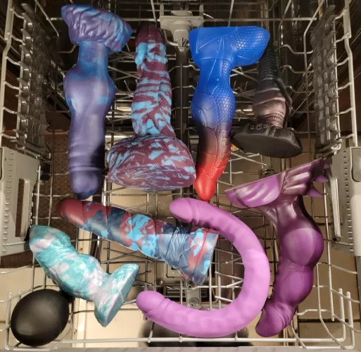 Fresh dick bath for the new year