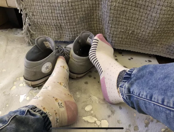 fresh out of my work shoes π₯΅