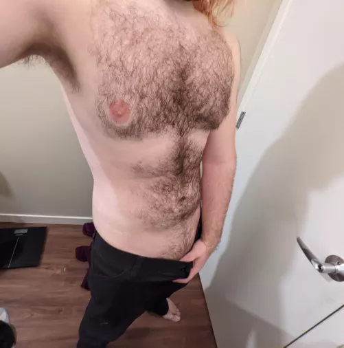 Fresh out of the shower