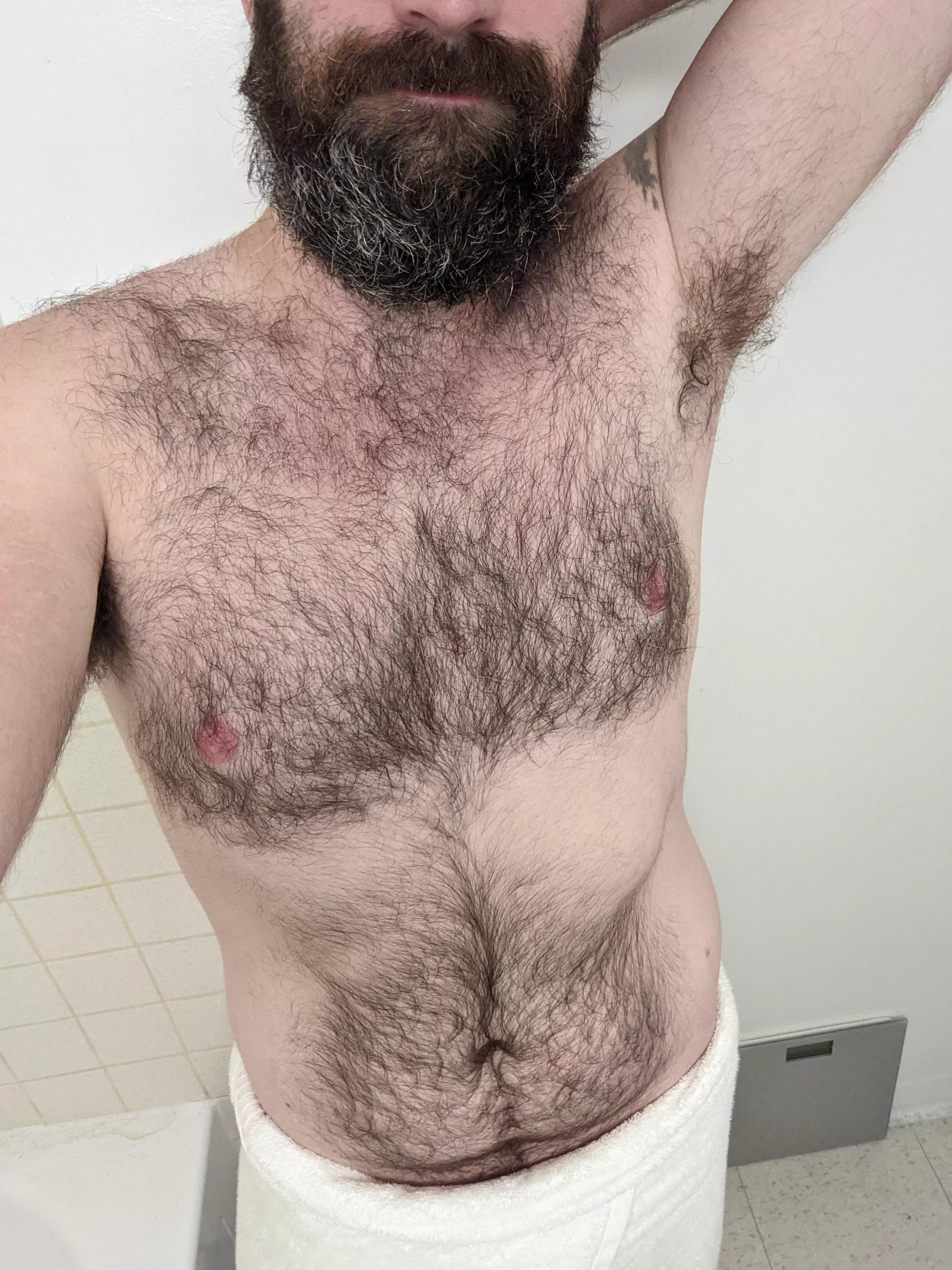 Fresh out of the shower :)