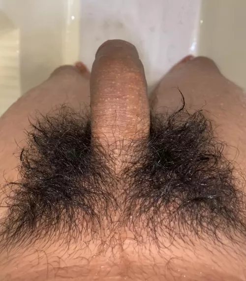 fresh out of the shower ;)