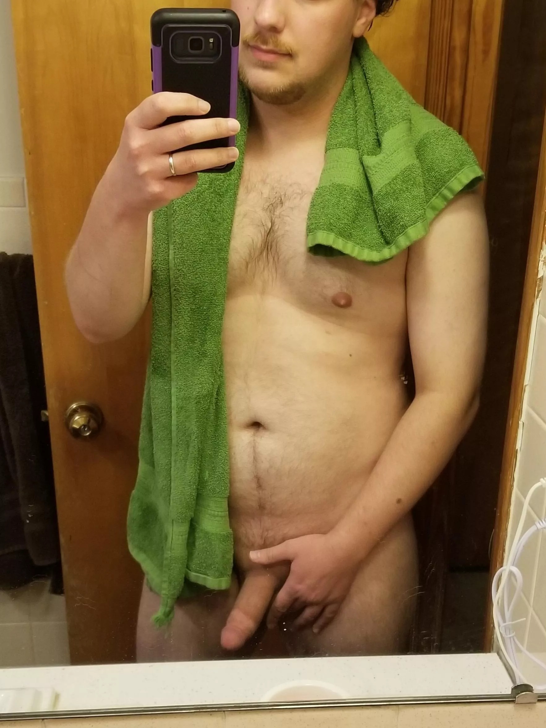 Fresh out of the shower