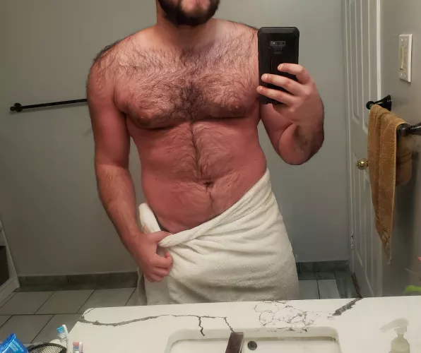 Fresh out the shower😋