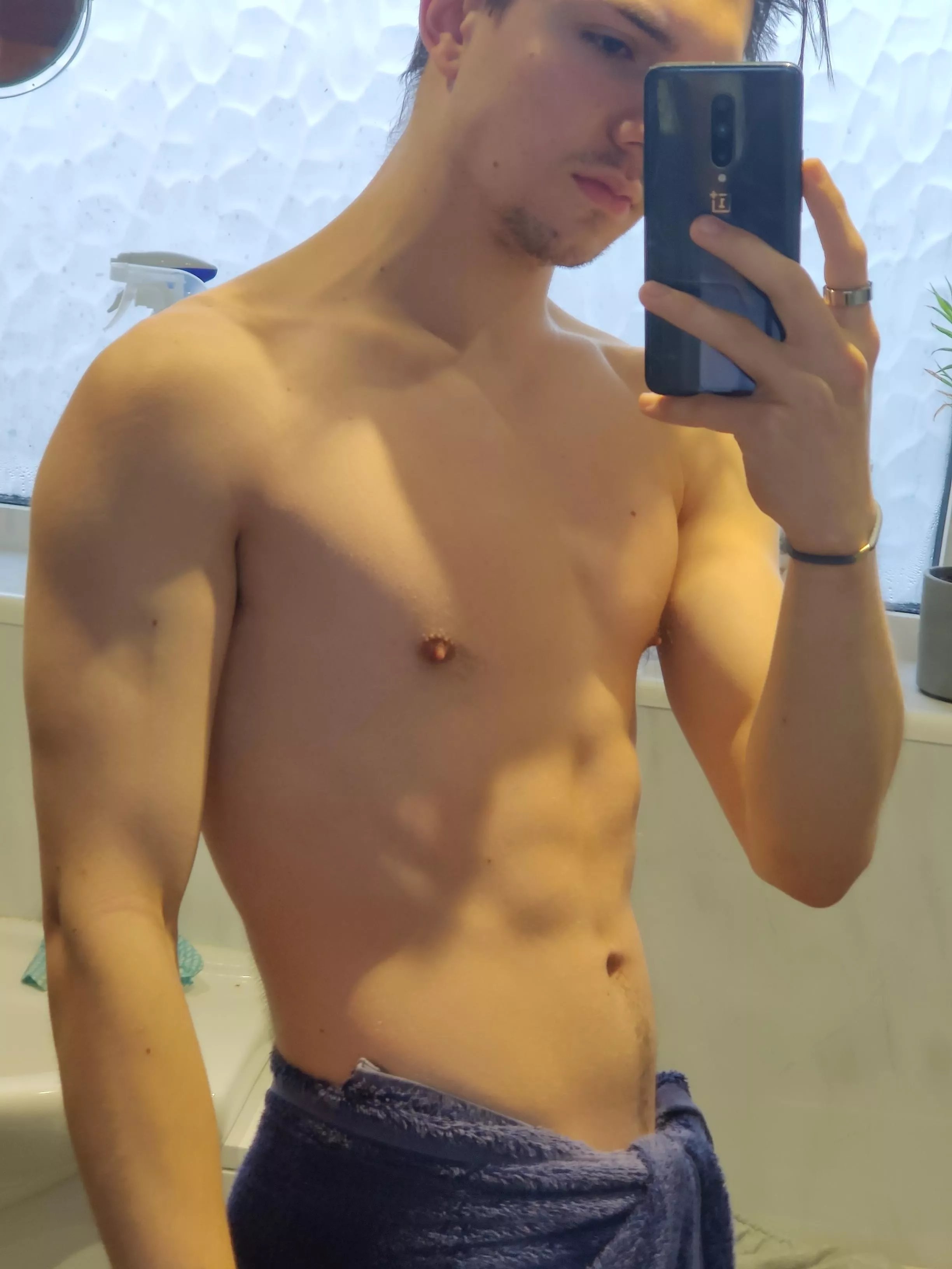 fresh out the shower