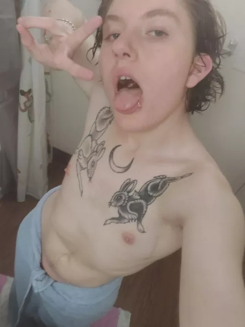 Fresh out the shower :P