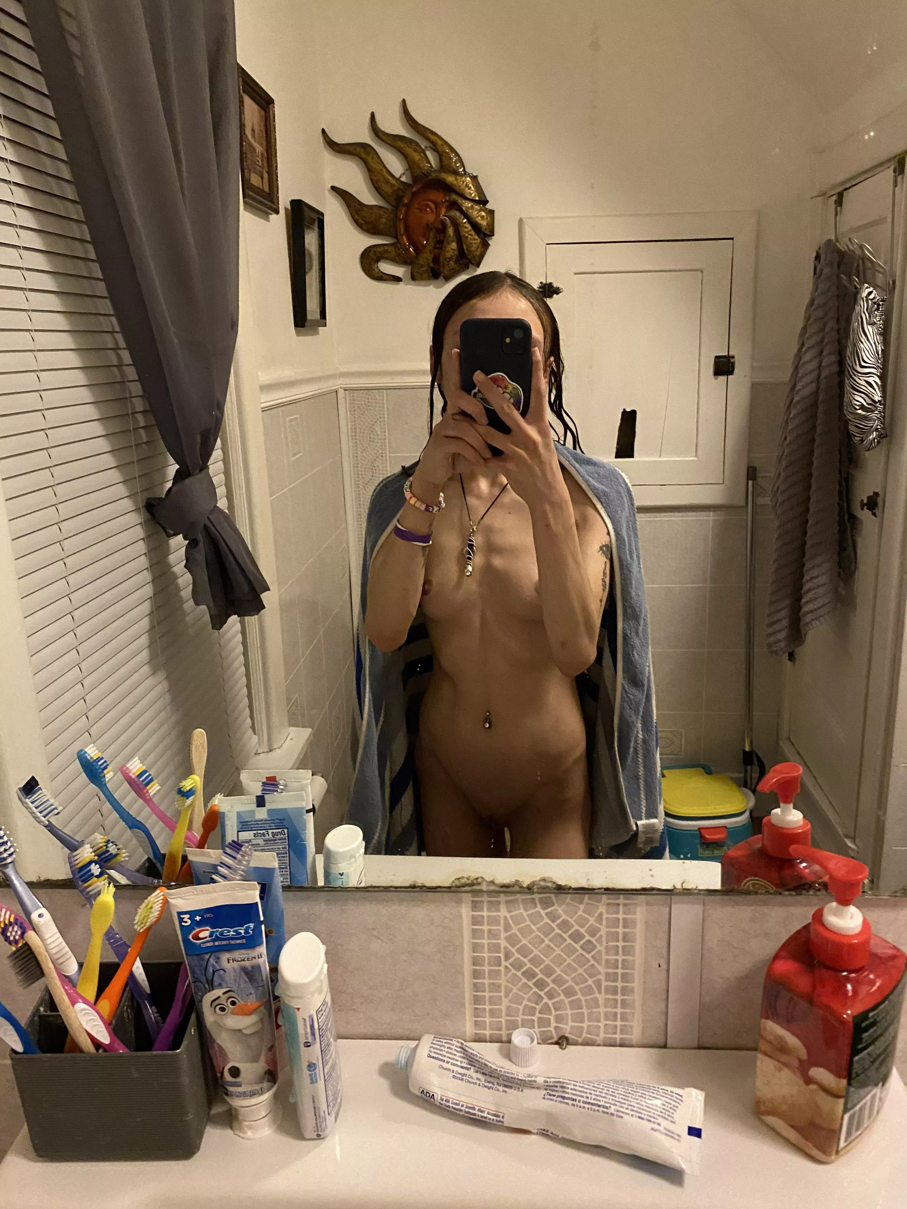 Fresh out the shower