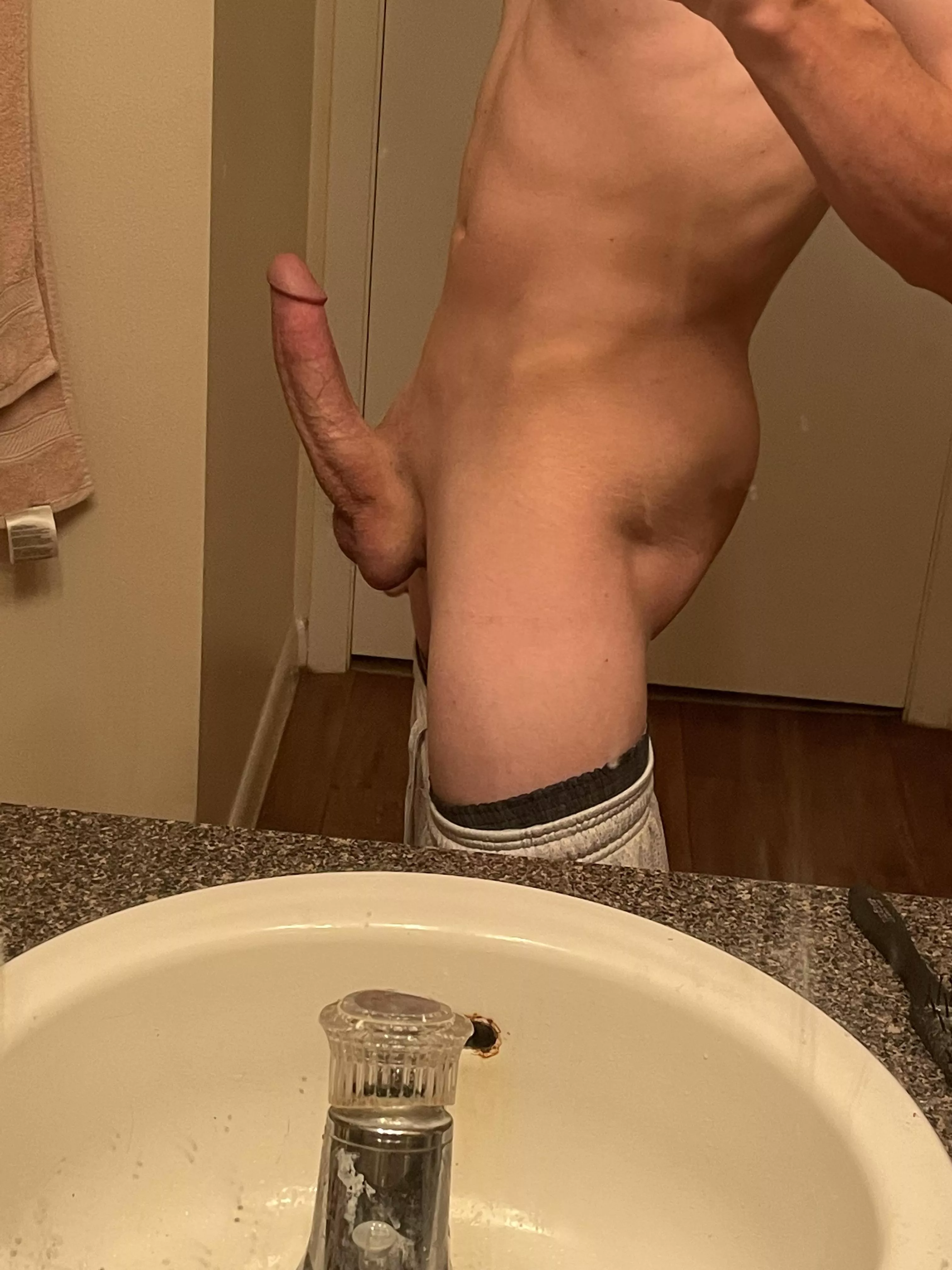 Freshly shaved