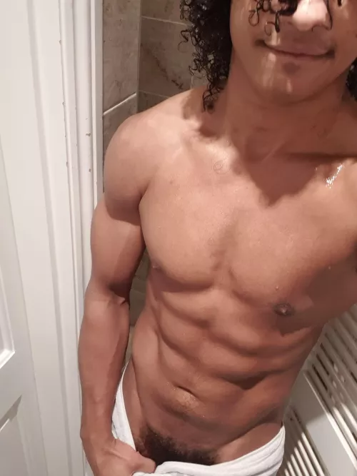 Freshly showered