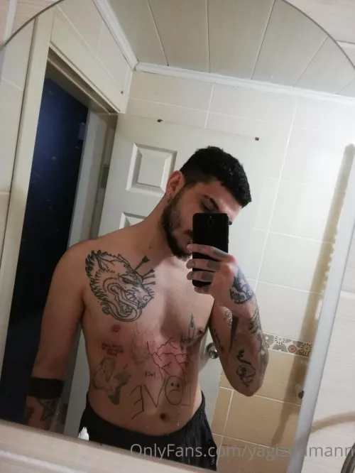 Freshly tattooed 😈