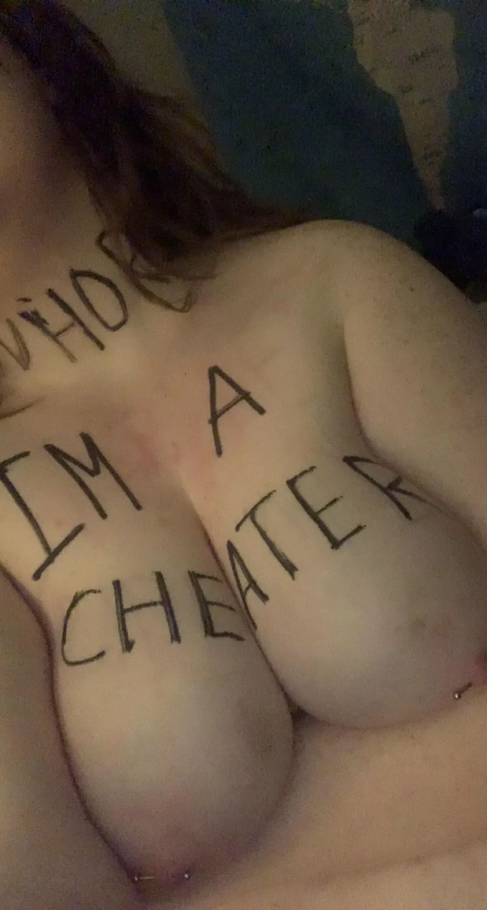 Friend wanted to mark me before hubby got home