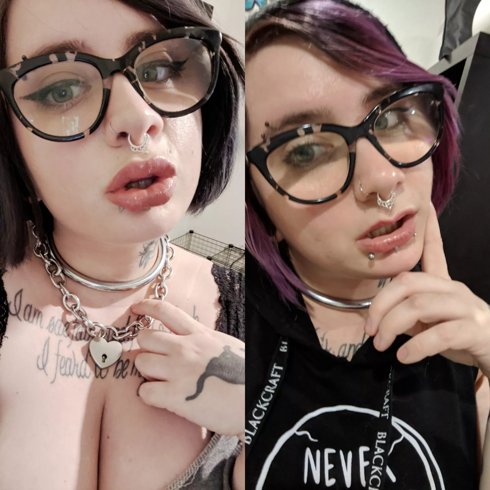 From Gruneg to Goth-Bimbo! 2dn round of lip fillers?? From Gruneg to Goth-Bimbo! 2dn round of lip fillers??