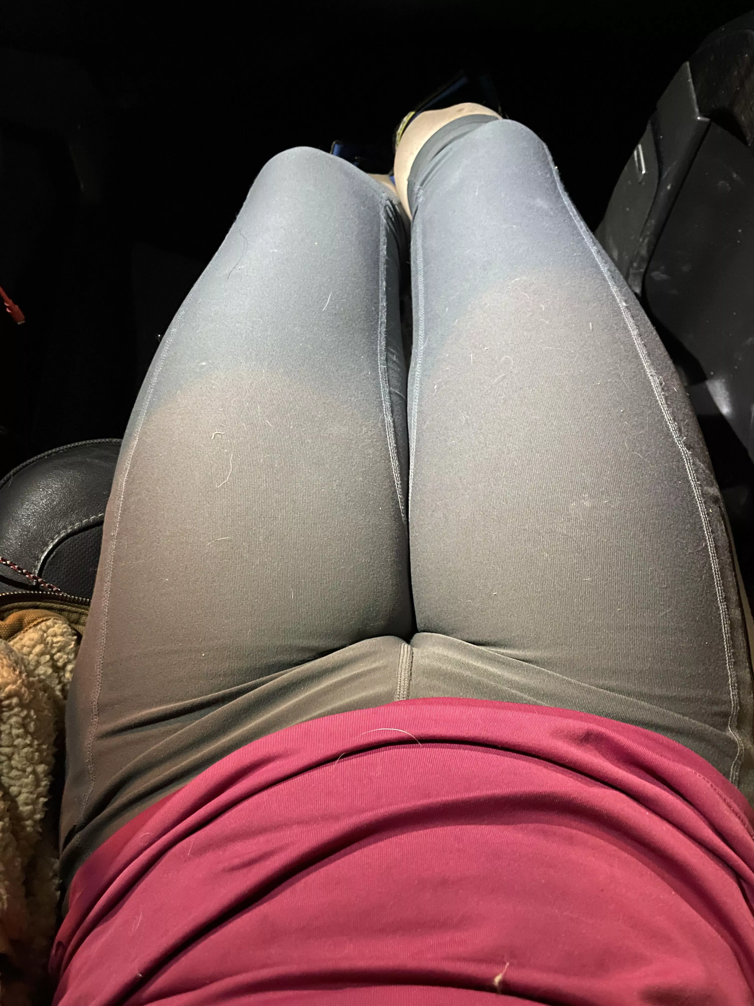 From my knees down to my…. From my knees down to my….