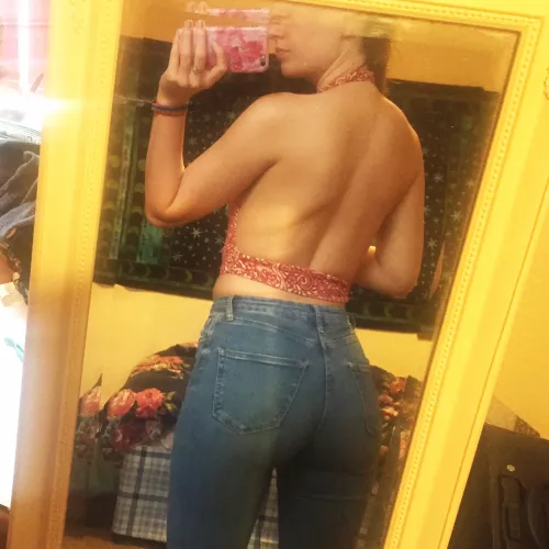 From the back