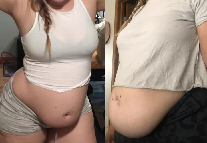 From thick to thicker, feeling heavy!