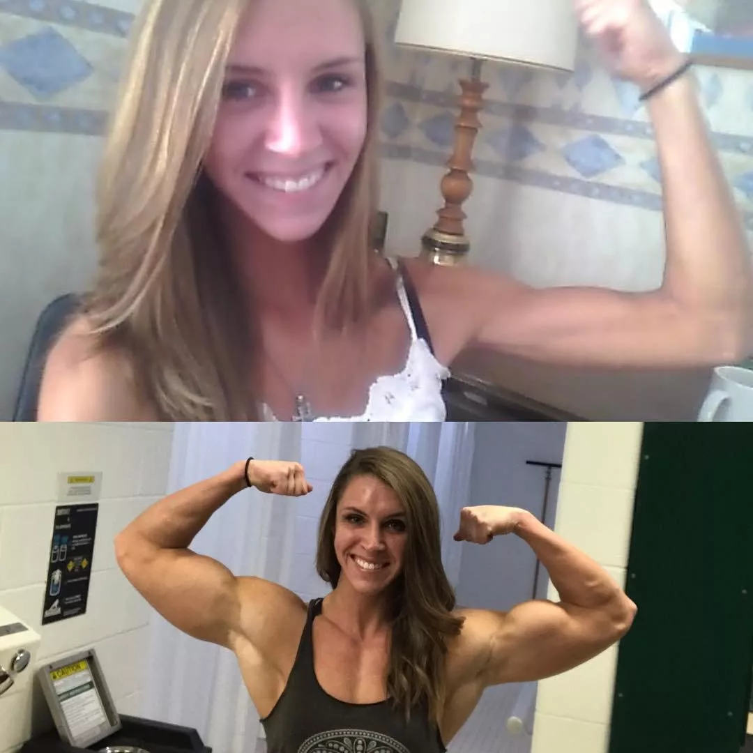 From twig arms to buff From twig arms to buff