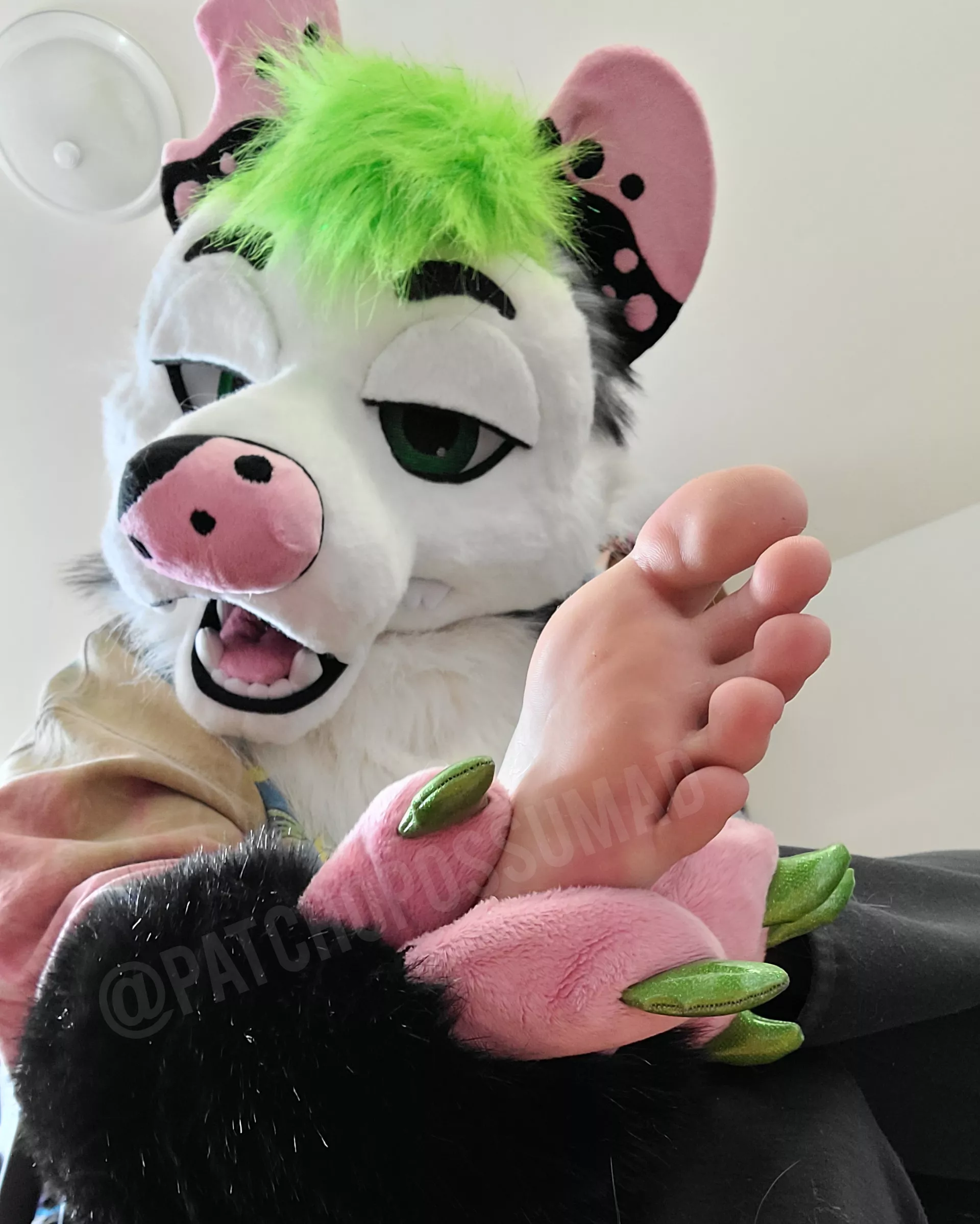 [FtM Trans] (Feet) Such a lovely morning for some paw rubs~