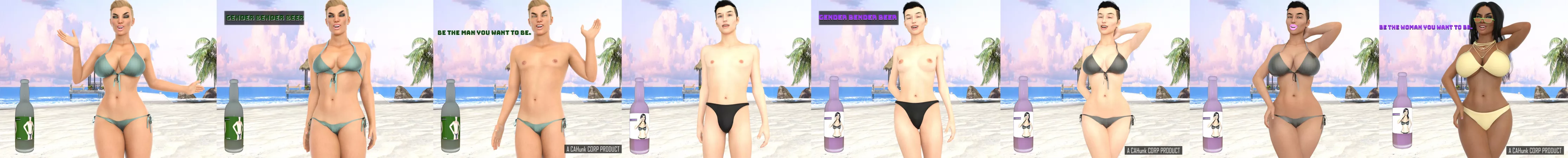 FTM/MTF Gender Bender Beer by CAHunk100