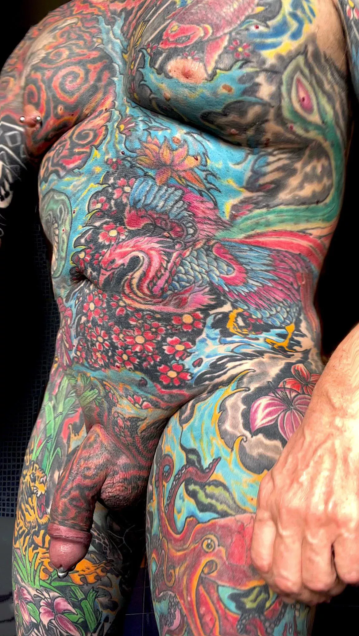 Full body tattoo