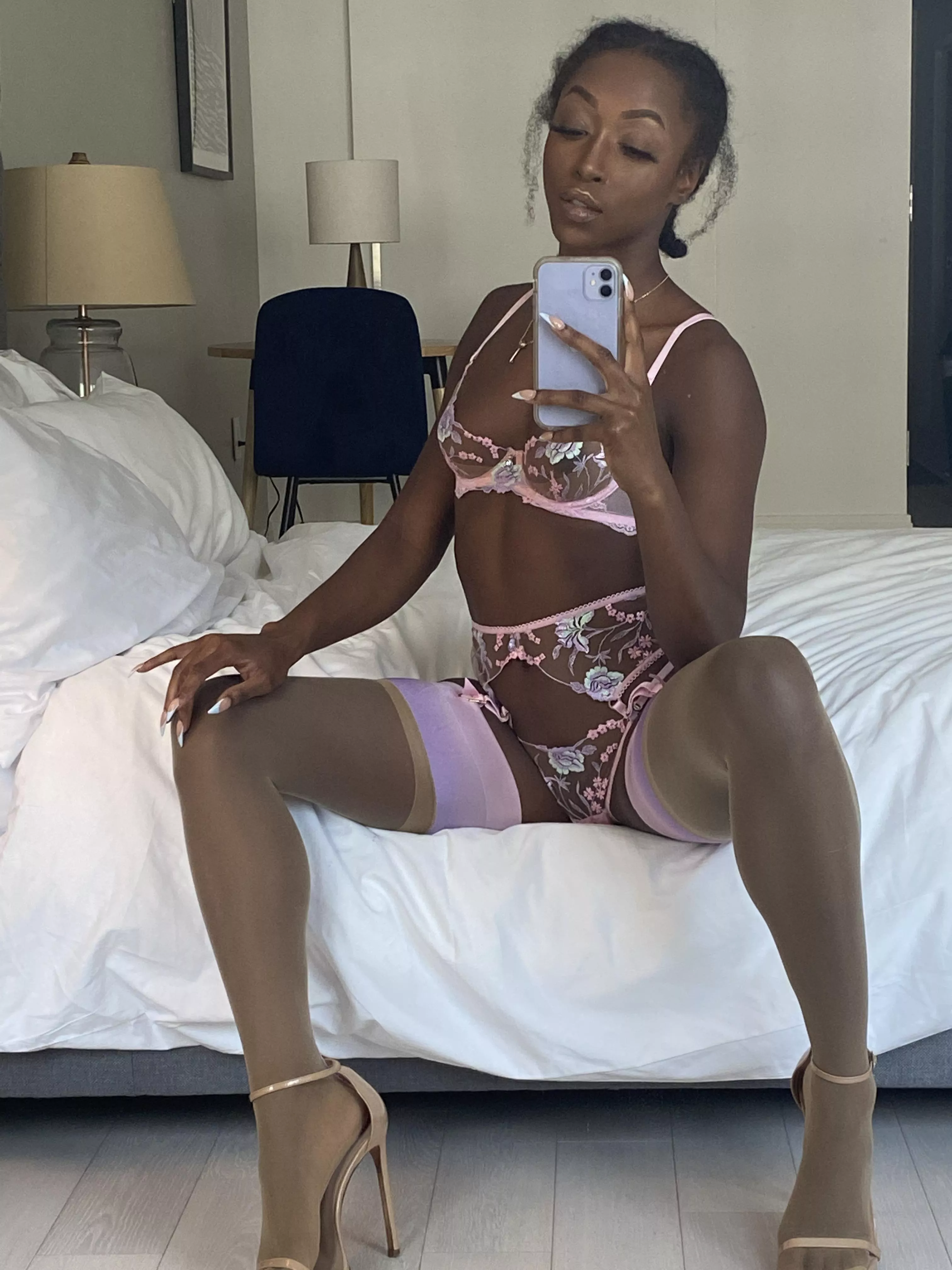 Full fashioned stockings to make tongues wag…