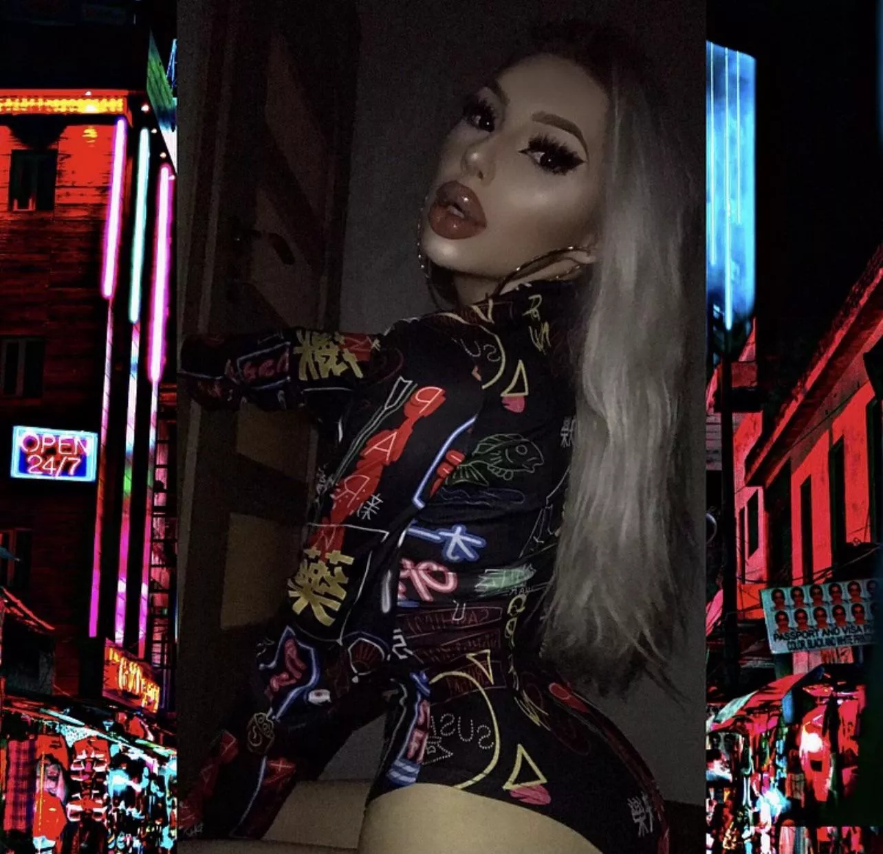 full glam makeup😈❤️‍🔥