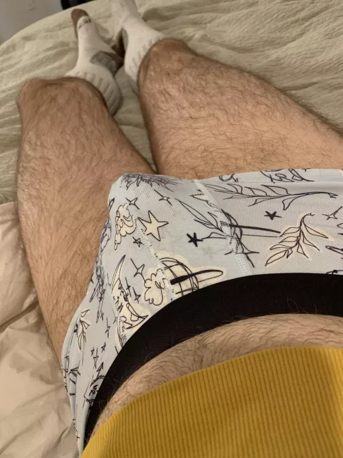 Fun trunks at bed time