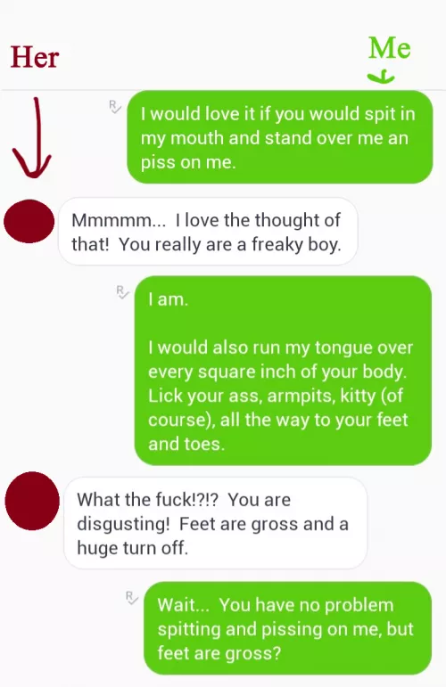 Funny interaction from Kik