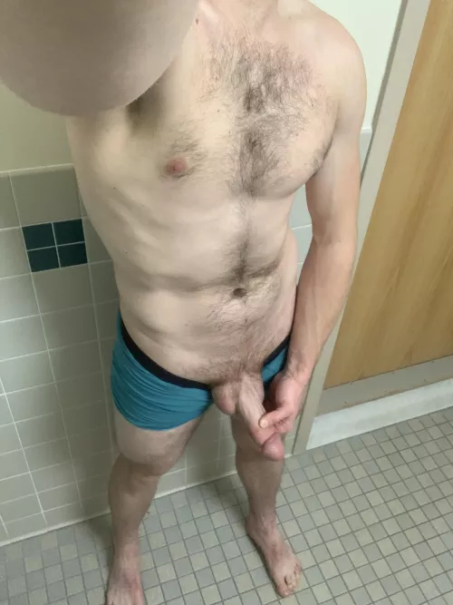 Furry and ready to be covered in cum
