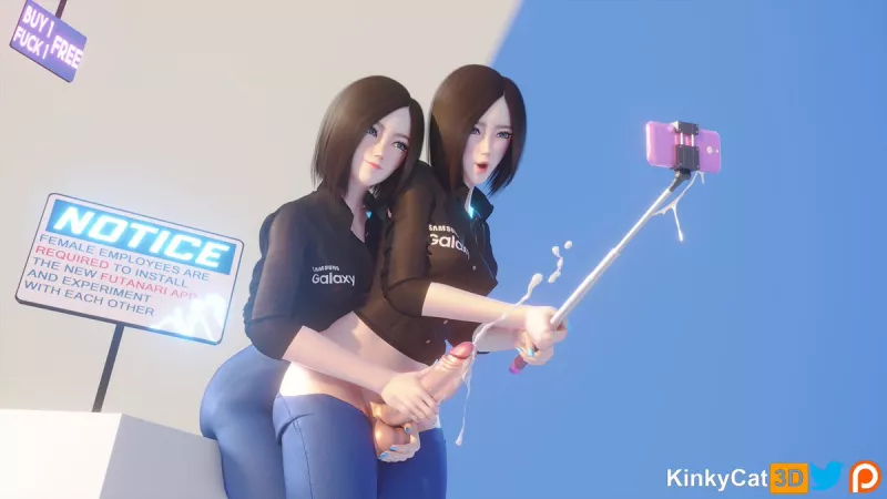 Futa Samantha (KinkyCat3D) [Samsung]