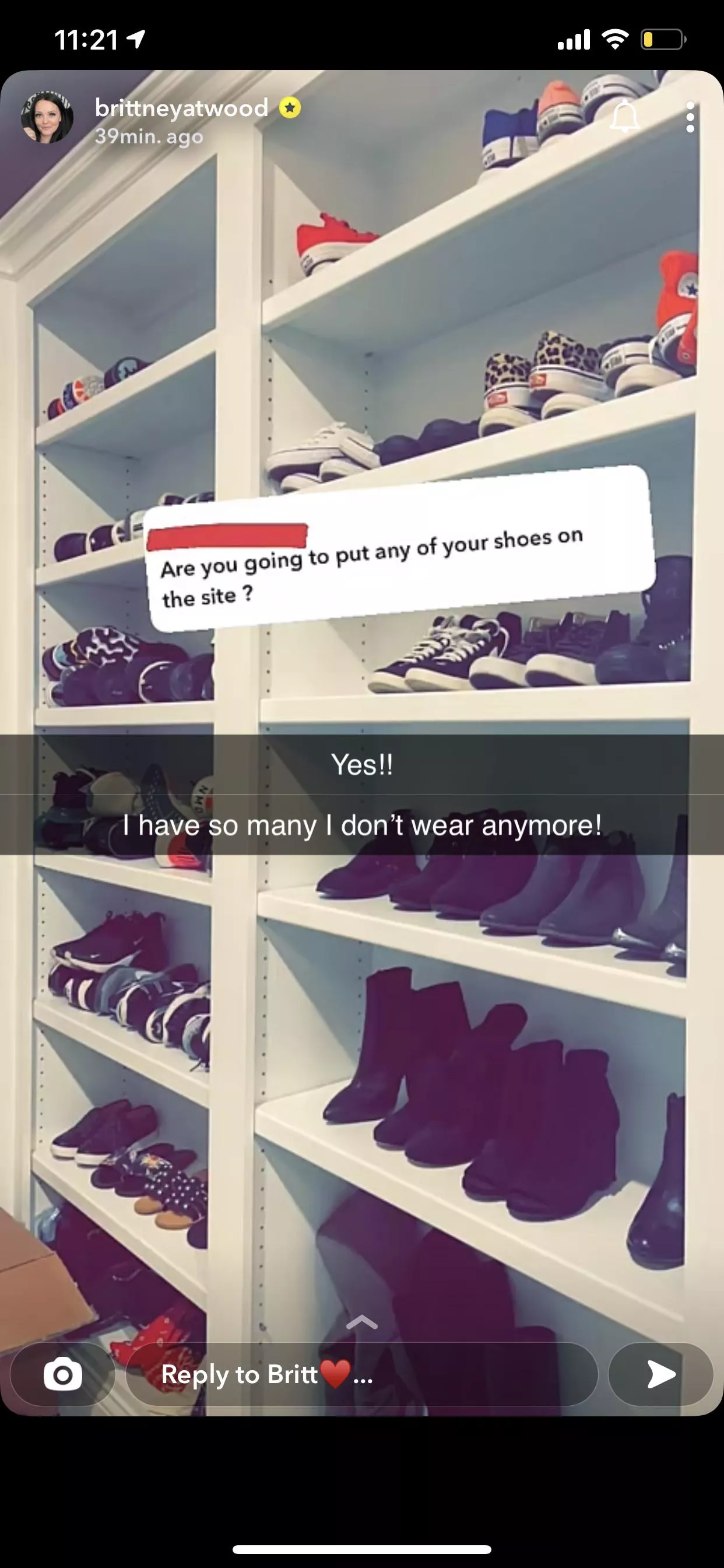 FYI for the foot lovers… Britt will be putting her shoes up on her Poshmark. It’s brittneydatwood FYI for the foot lovers… Britt will be putting her shoes up on her Poshmark. It’s brittneydatwood