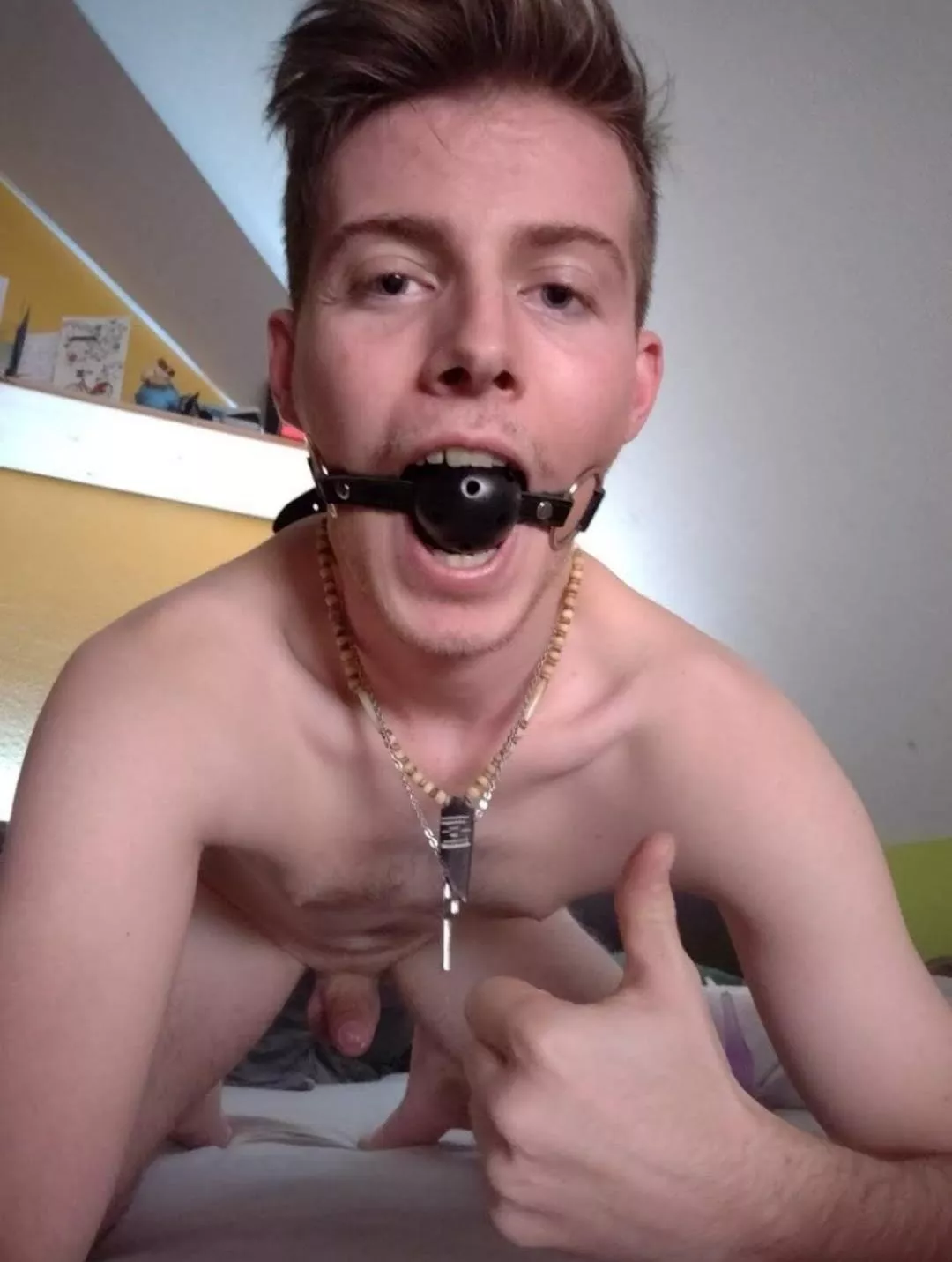 Gagged and ready for duty