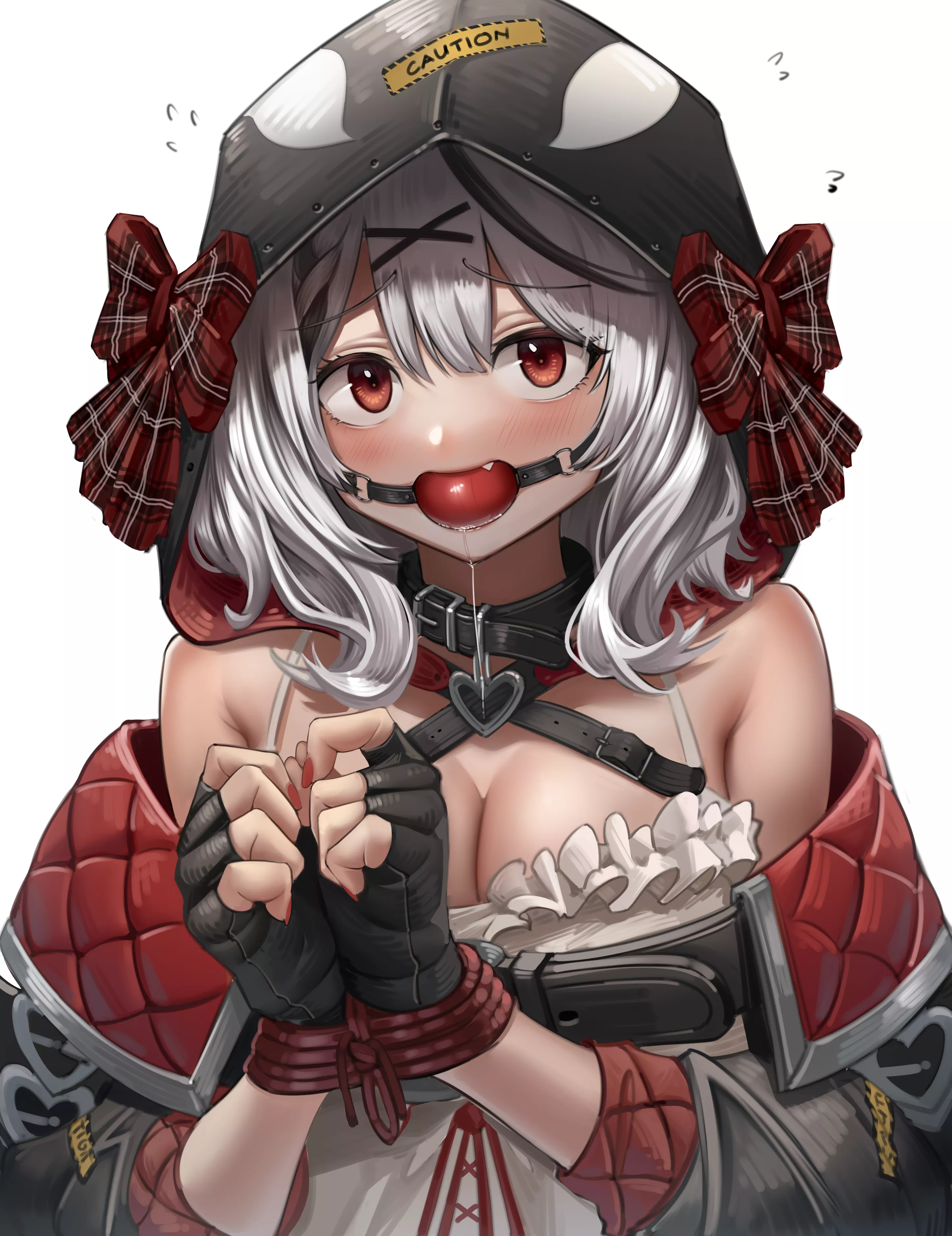 Gagged and waiting for instructions Gagged and waiting for instructions