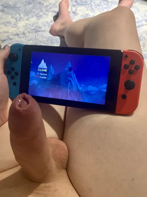 Gamer girl moment