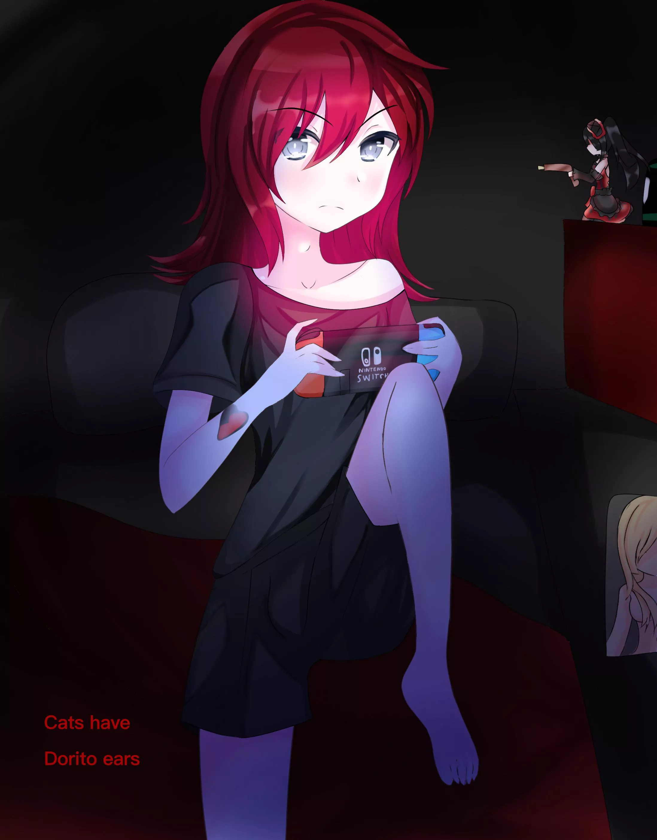 Gaming boy (please ignore the leg anatomy)