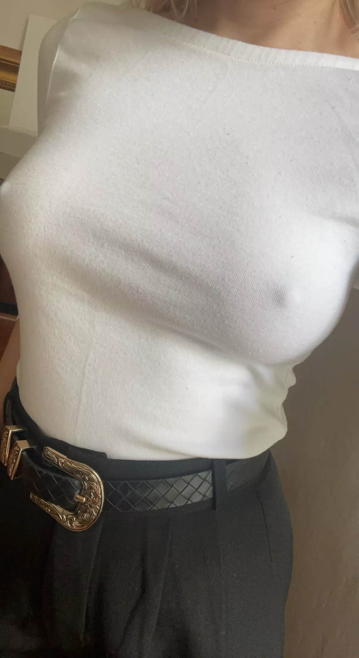 Gap so big it stretches my shirt!