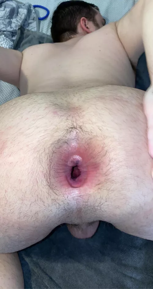 Gaped gay gamer